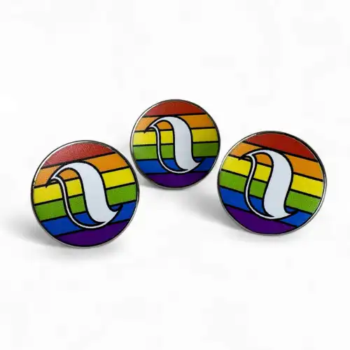UK Enamel Printed Badges